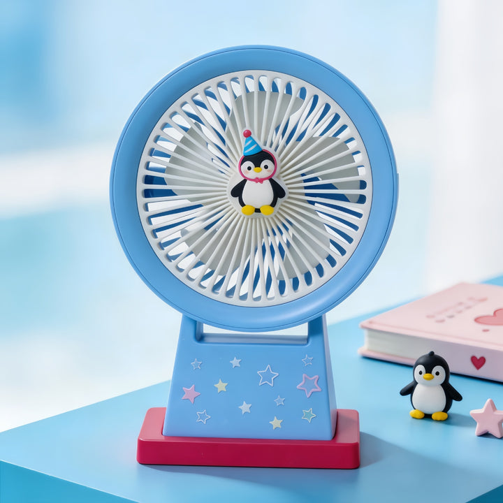 Ladies Funny Table Fan in Creative Animal Design Bowlift