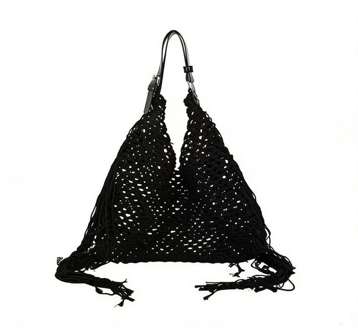 Fashionable Macrame Handbag Bowlift