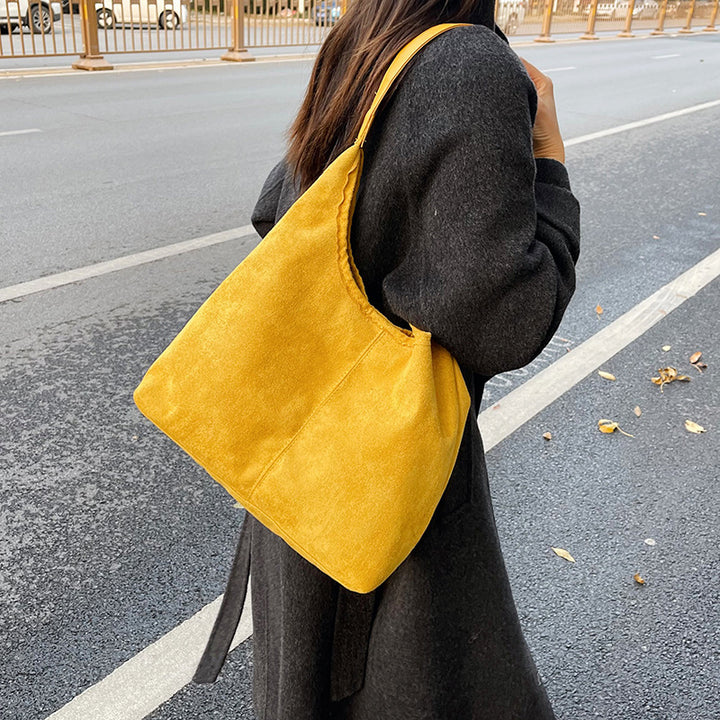 WoChic Suede Hobo Bag Bowlift