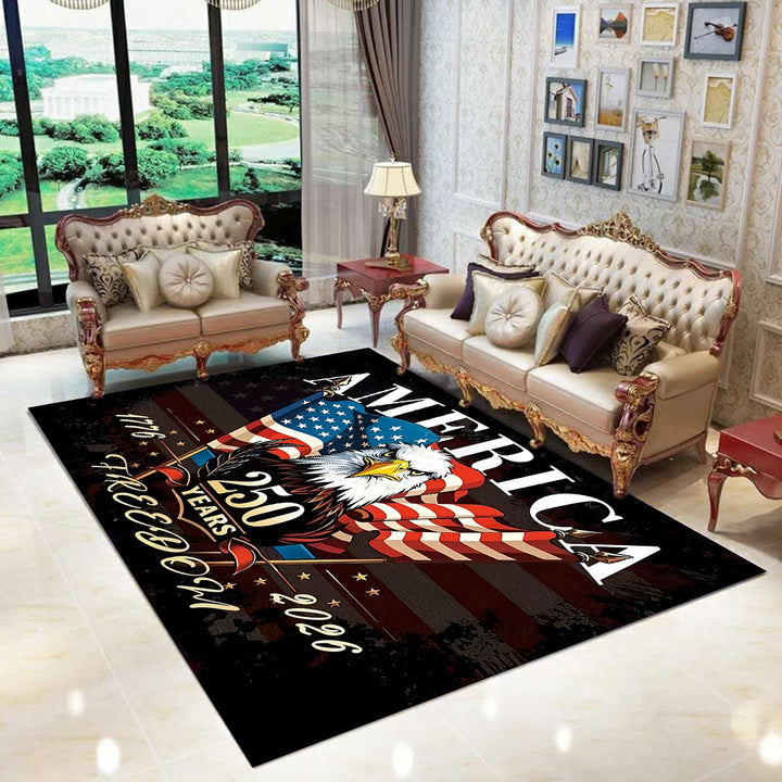 Patriotic Themed Area Rug