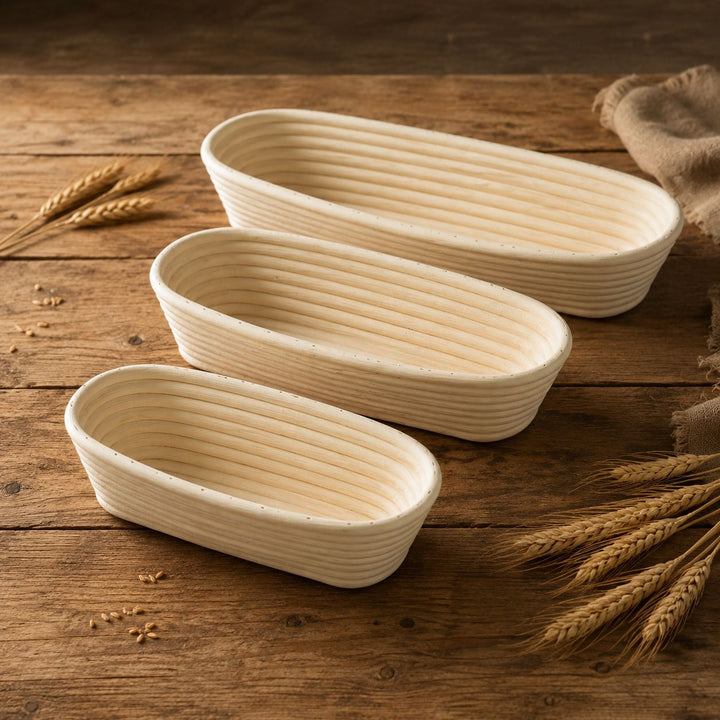 Artisan Bread Proofing Baskets Set Bowlift