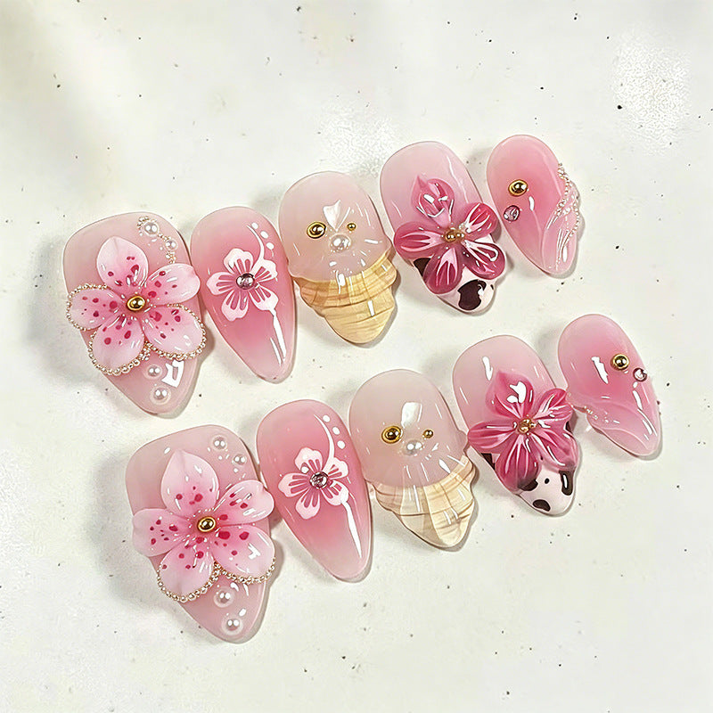 Luxury Nail Art Set with Galactic Designs Bowlift