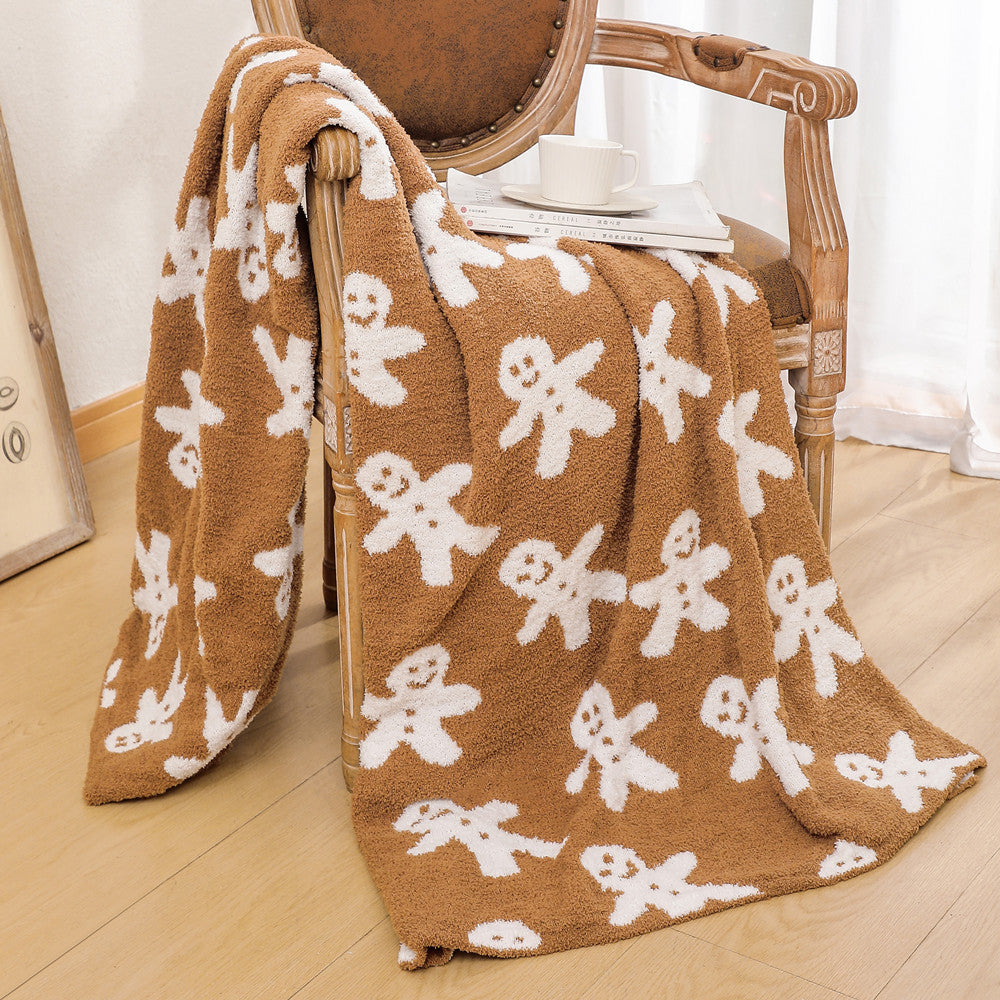 Cozy Decorative Knit Blanket