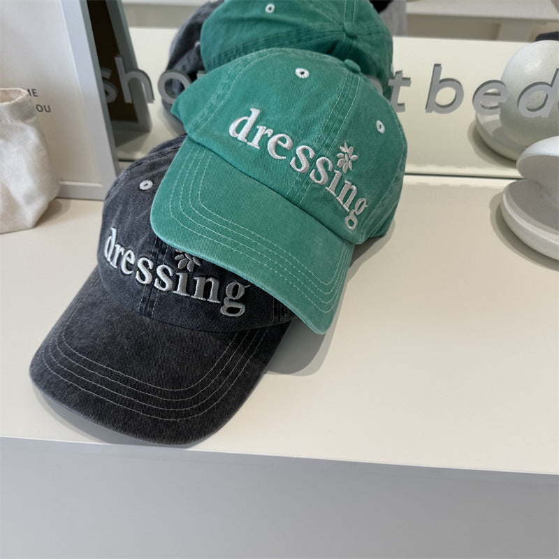 Women's Vintage-Inspired Adjustable Baseball Cap Bowlift