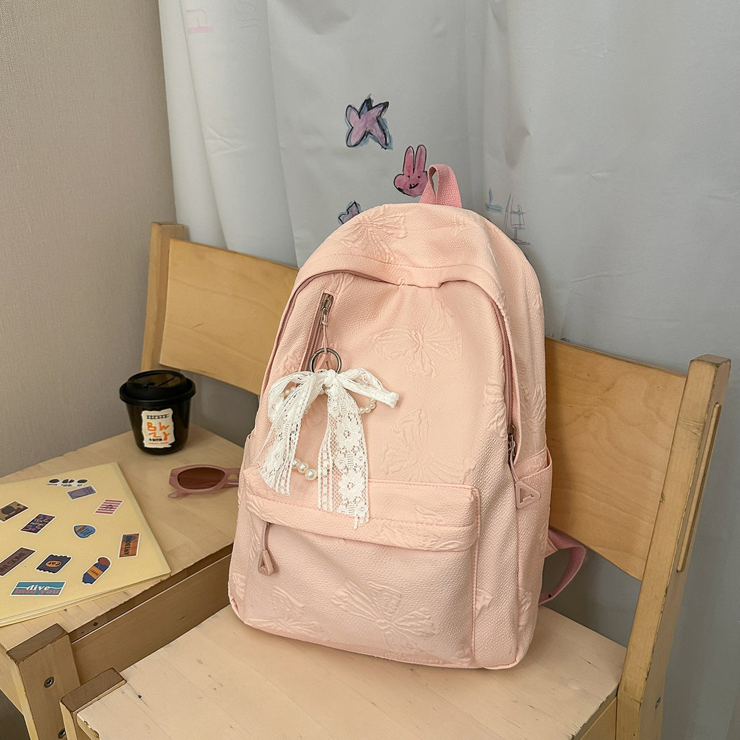 Cute Bow Detail Backpack