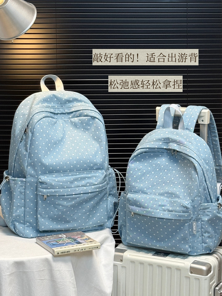 Playful Polka Dot Backpack