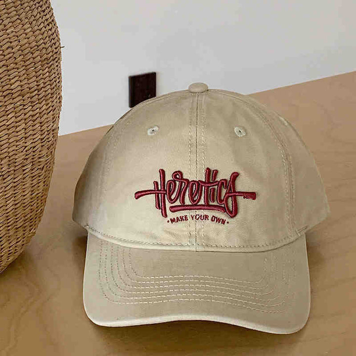 Unisex Embroidered Adjustable Cap Bowlift