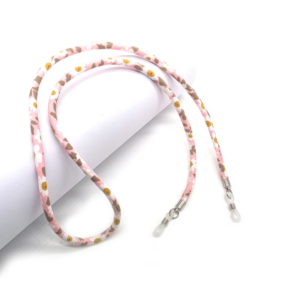 Floral Patterned Eyewear Retainer Bowlift