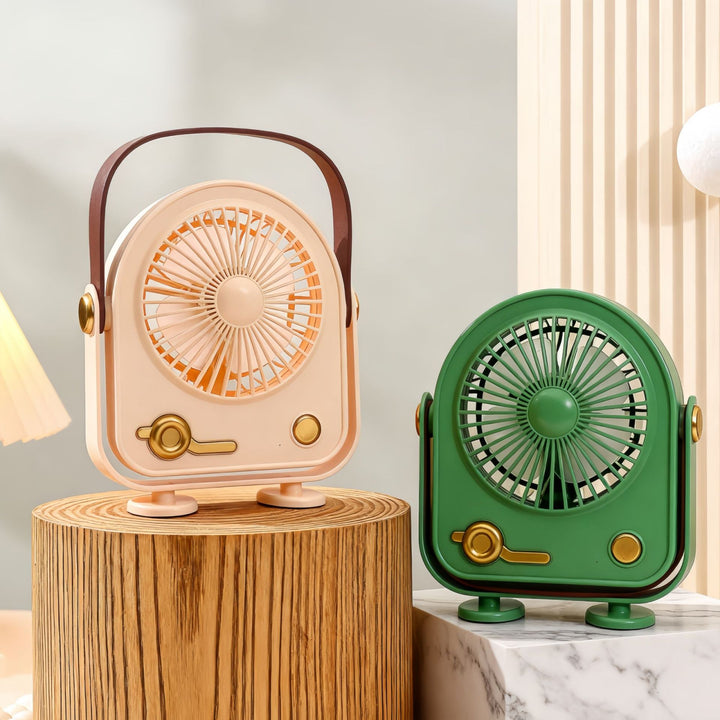 Portable USB Table Fan in Retro Design Bowlift