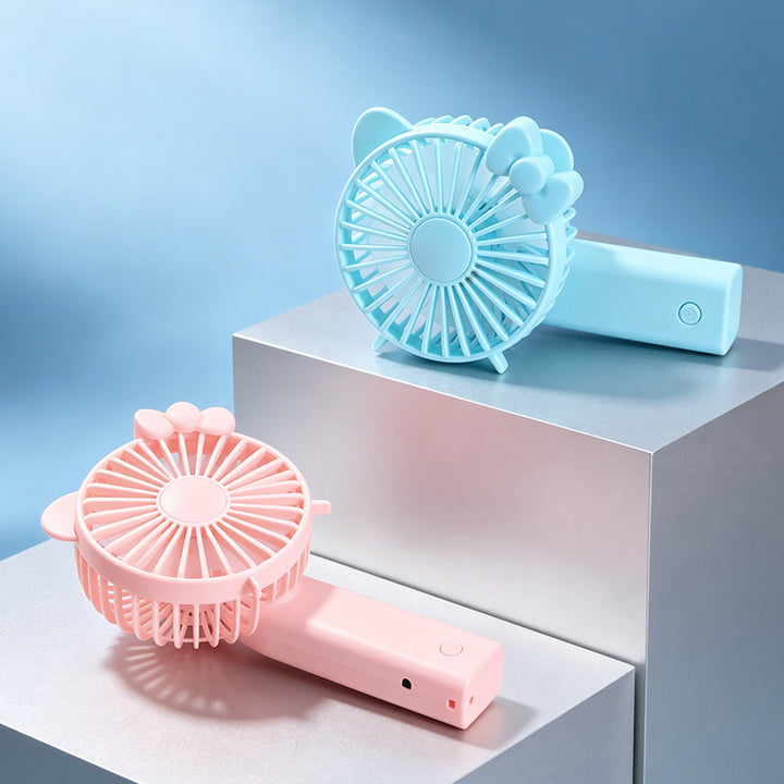 Portable hand fan with cute bear design Bowlift