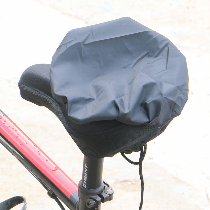Waterproof padded bicycle saddle cover with elastic universal fit Bowlift