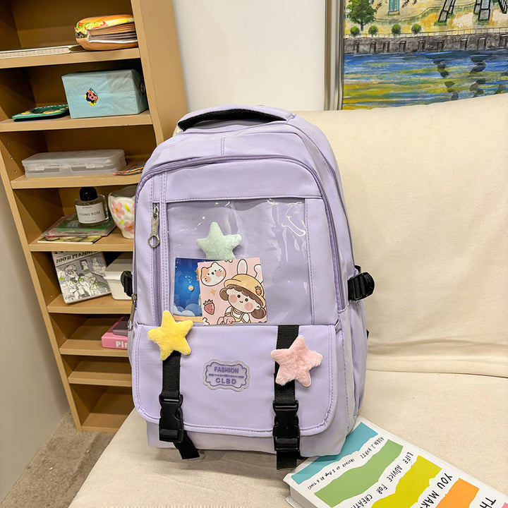 Trendy Clear Front Backpack