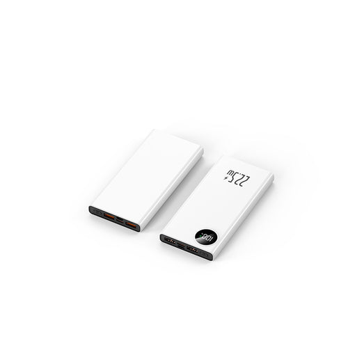 Compact power bank with digital charging display and fast charging function Bowlift