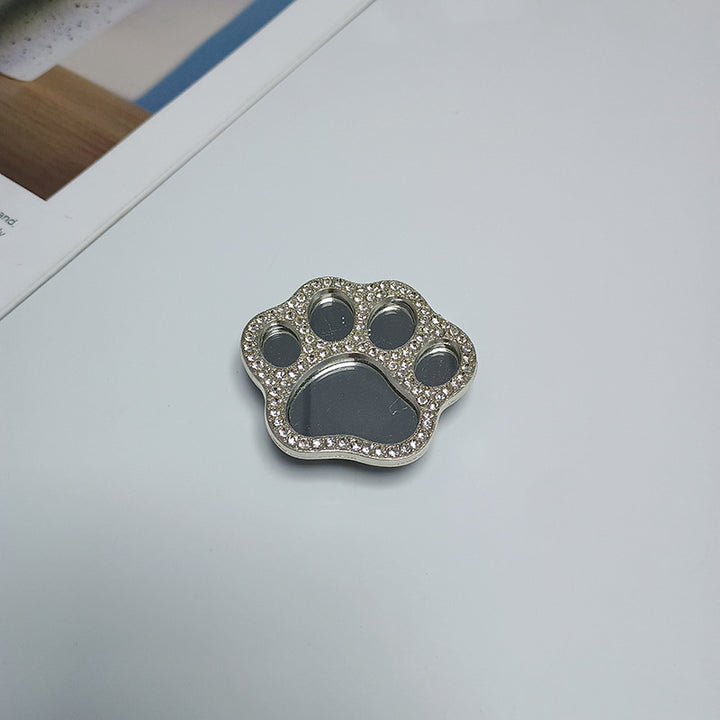 Cute Paw Print Mirror Bowlift
