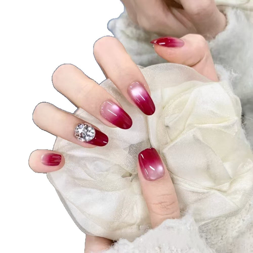 Ombre Stiletto Press-On Nails Bowlift