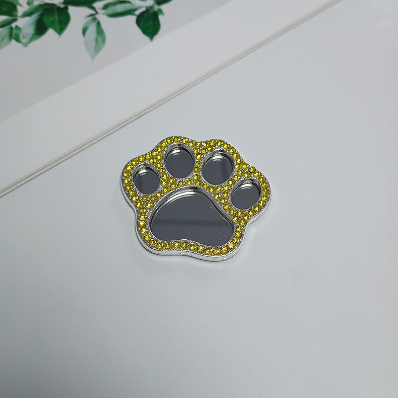 Cute Paw Print Mirror Bowlift