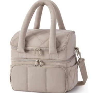 Fashionable and Practical Cooler Bag with Insulated Compartments Bowlift