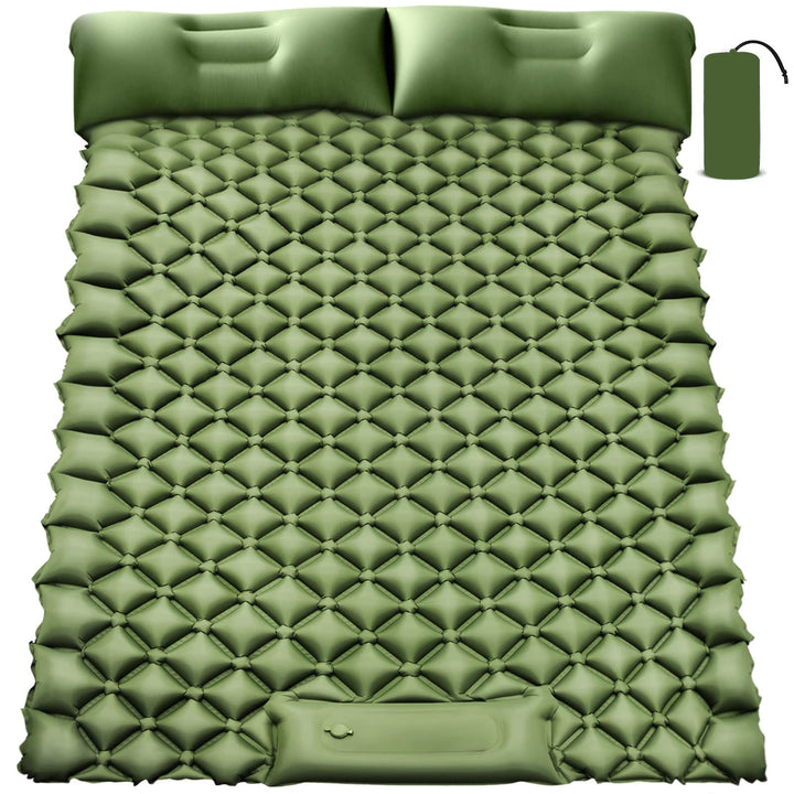 Premium Sleeping Mat With Integrated Headrest And Comfort Zone Bowlift
