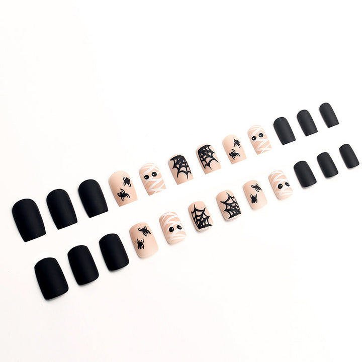 Artificial nail set with unique patterns Bowlift