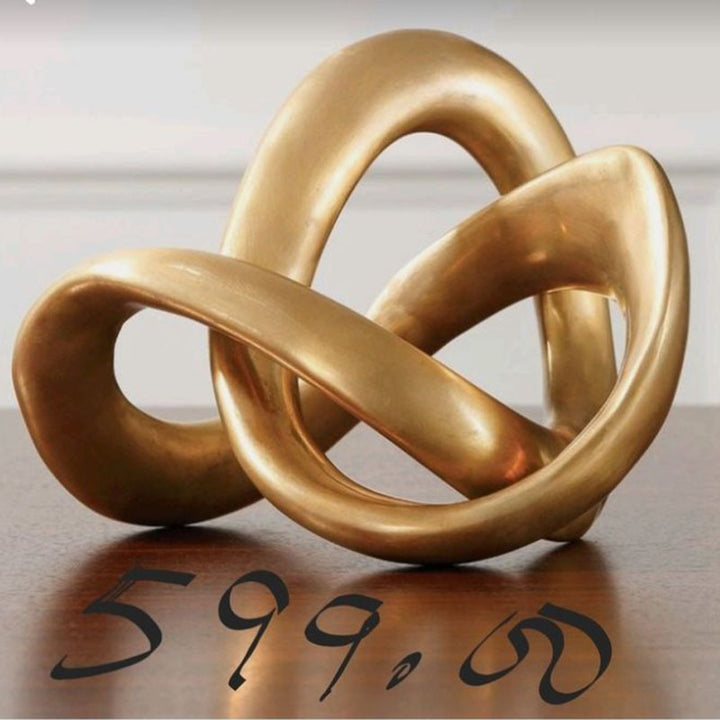 Abstract Contemporary Metal Sculpture