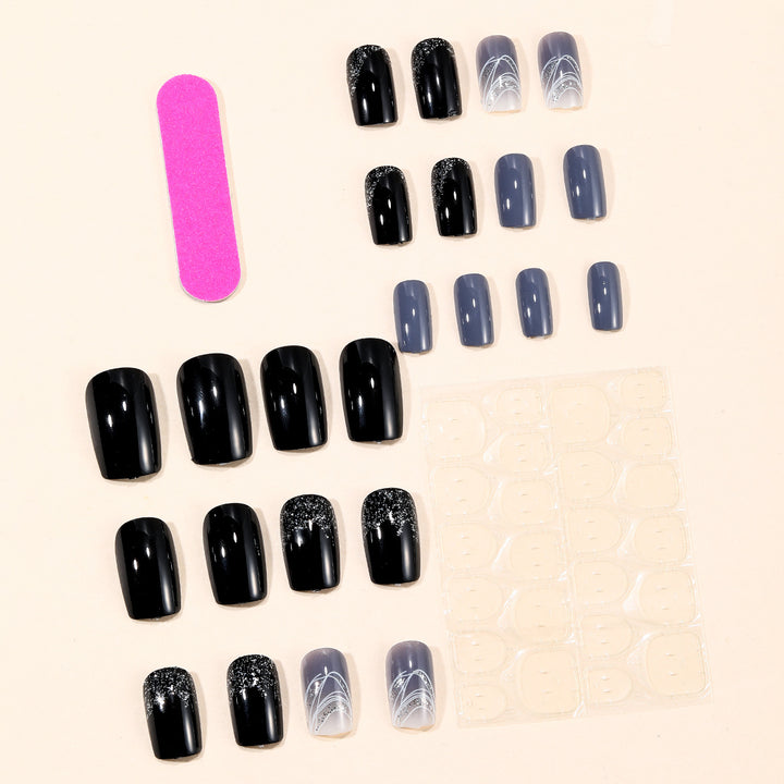 Glittering Decorative Nail Art Extensions Bowlift