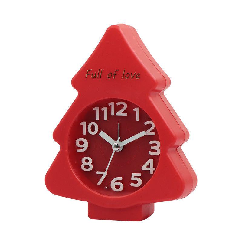 Funny Alarm Clock in Christmas Tree Design Bowlift