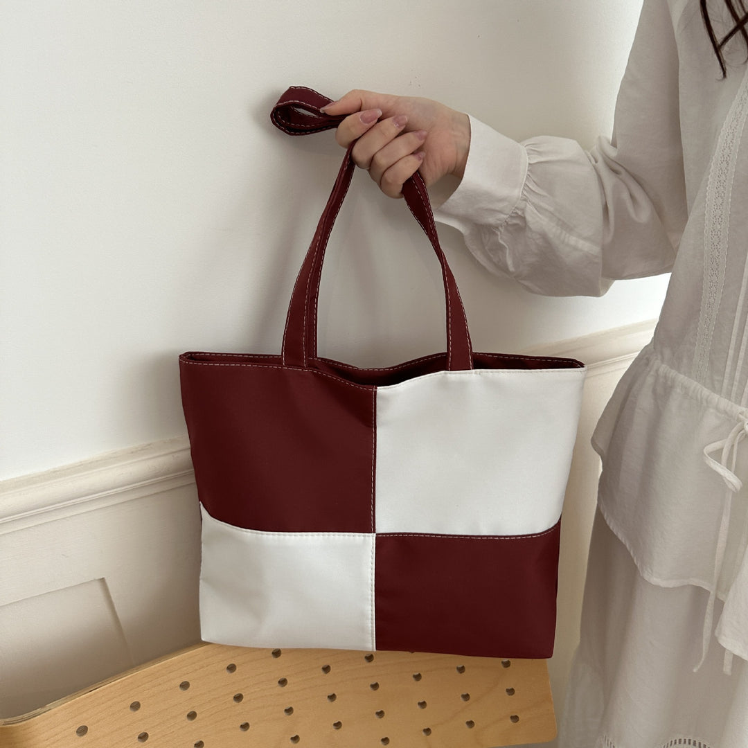 WoSpacious Geometric Design Tote Bag Bowlift