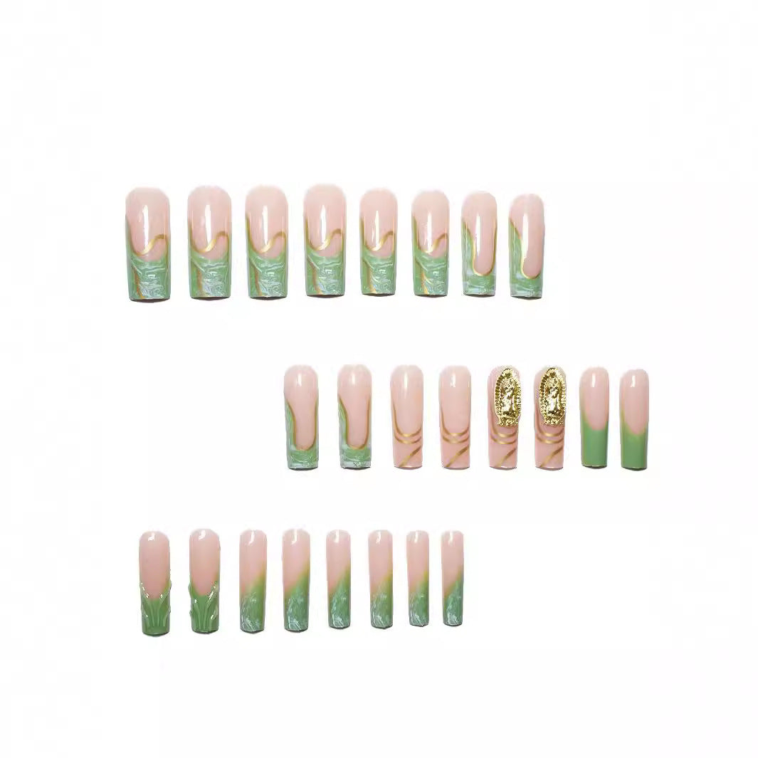 Elegant Detailed Nail Art Extensions Bowlift