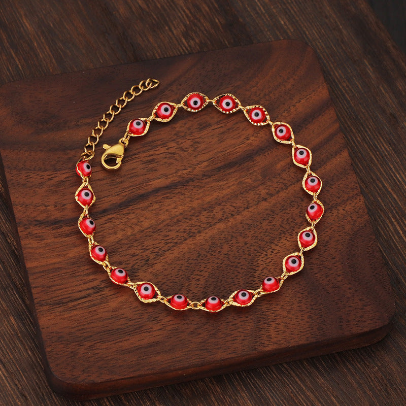 Evil Eye Charm Bracelet Bowlift 1788164323