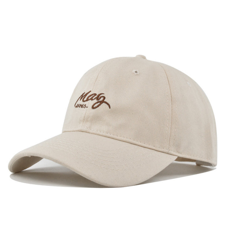 Men's Cotton Baseball Cap with Embroidered Design Bowlift