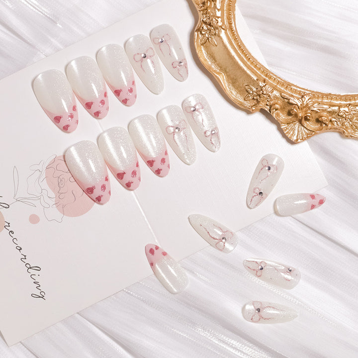 Artful Decorative Press-On Nail Set Bowlift