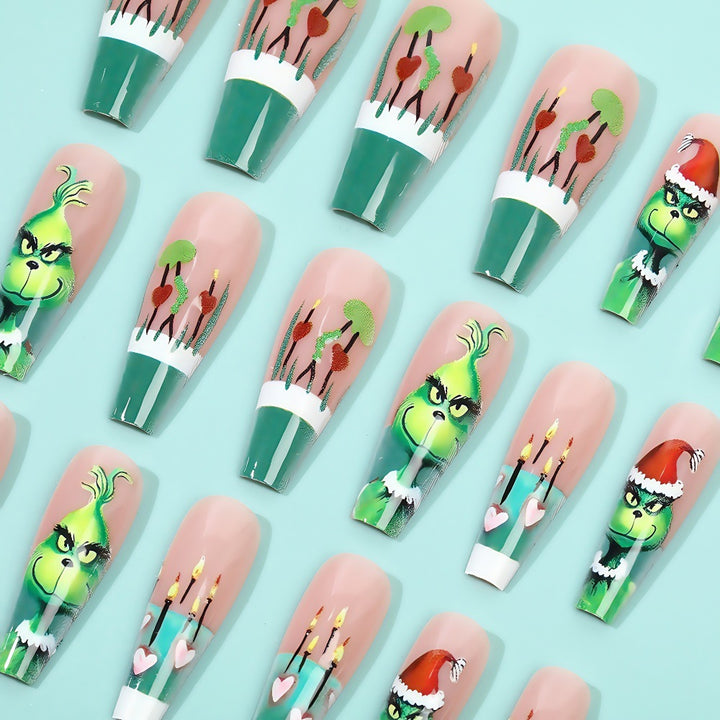 Creative Christmas Art Nails Bowlift