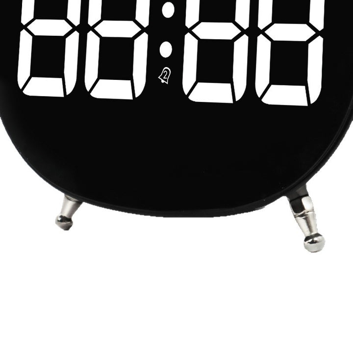 Digital Alarm Clock with Modern Design and Large Display Bowlift
