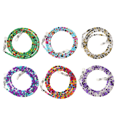 Multi-Pattern Beaded Eyewear Strap Bowlift