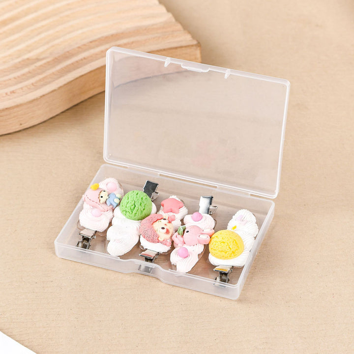 Compact Clear Pill Storage Case Bowlift