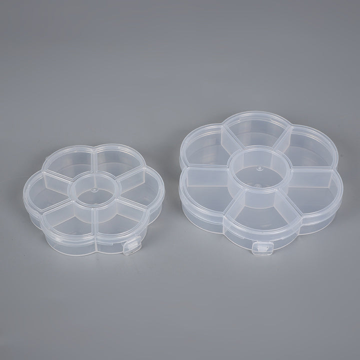 Flower-Shaped Multi-Section Storage Organizer Bowlift