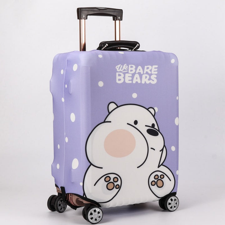 Patterned Hard Shell Luggage Bowlift