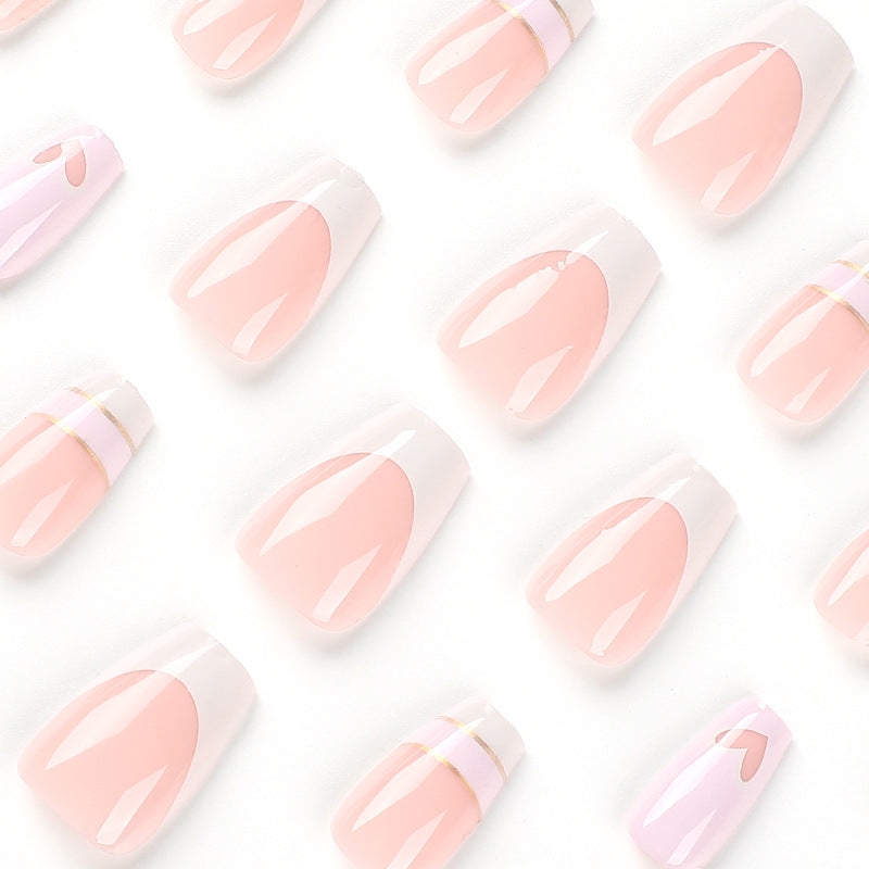 Artful Nail Art with Romantic Design Bowlift
