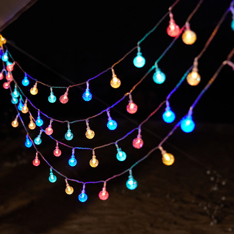 Decorative Snowflake LED String Lights Battery Powered Indoor Outdoor Fairy Bowlift