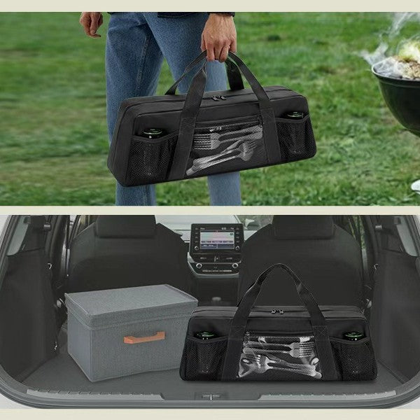 Practical tool bag with multiple compartments Bowlift