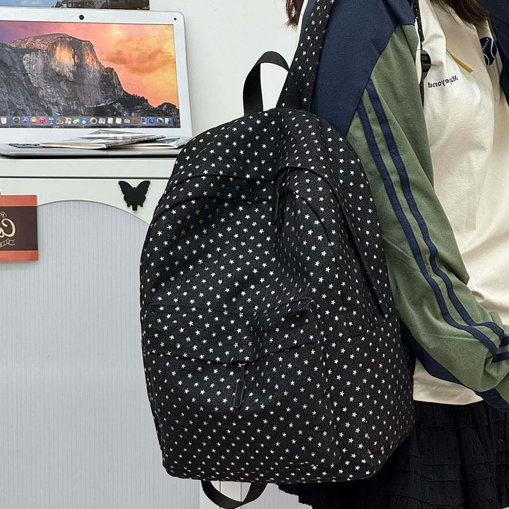 Stylish Canvas Backpack Bowlift