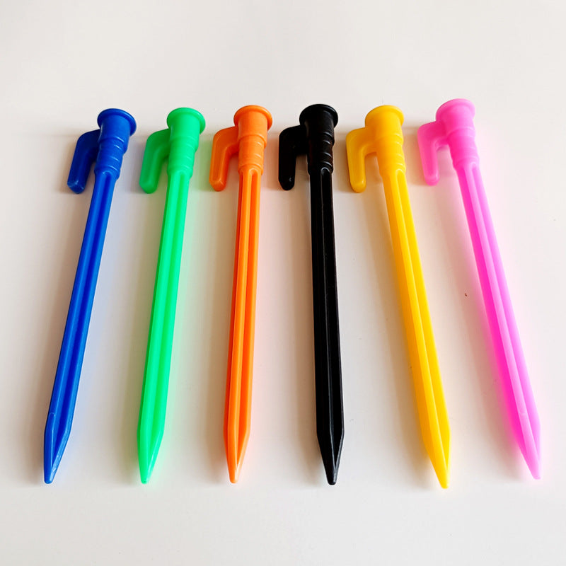 Unisex Tent Stakes with Practical Grip Bowlift