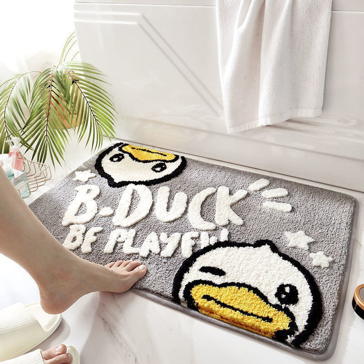 Fun Polar Bear Bath Mat Bowlift