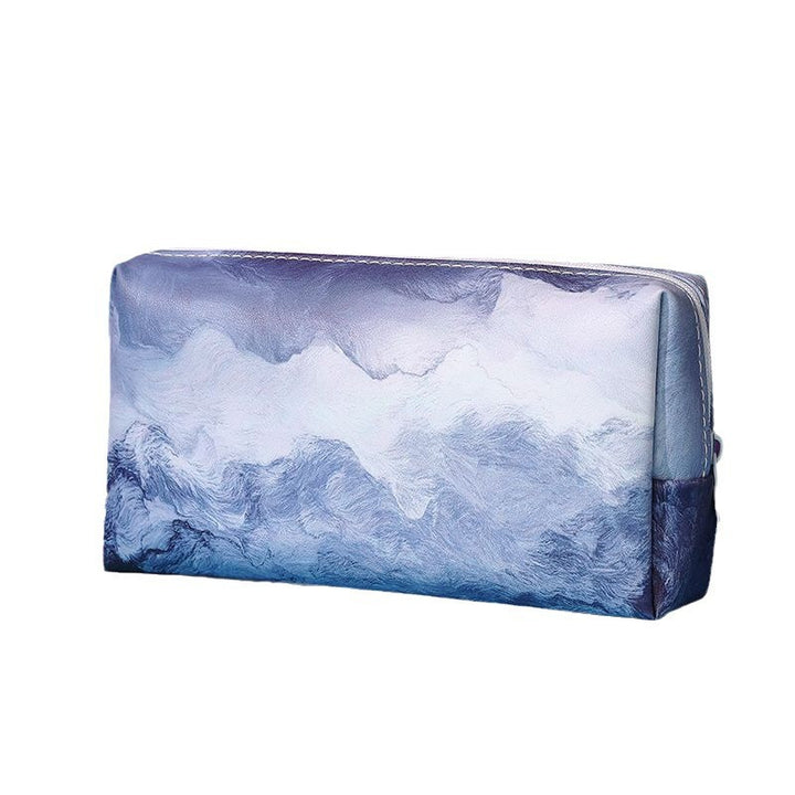 Artistic Watercolor Print Pencil Case Bowlift