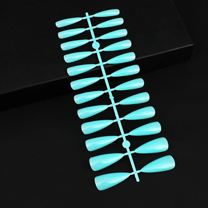 Glittering artificial nails in elegant design Bowlift