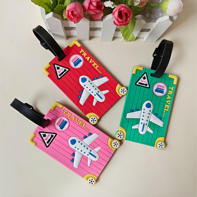 Unisex luggage tag in creative travel design Bowlift