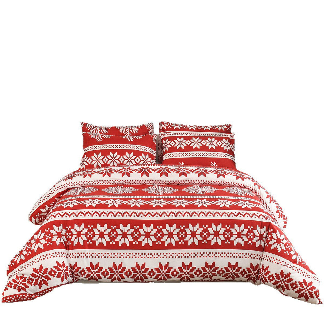 BowLift | Christmas Winter Sleepers Pattern Bed Three-piece Set