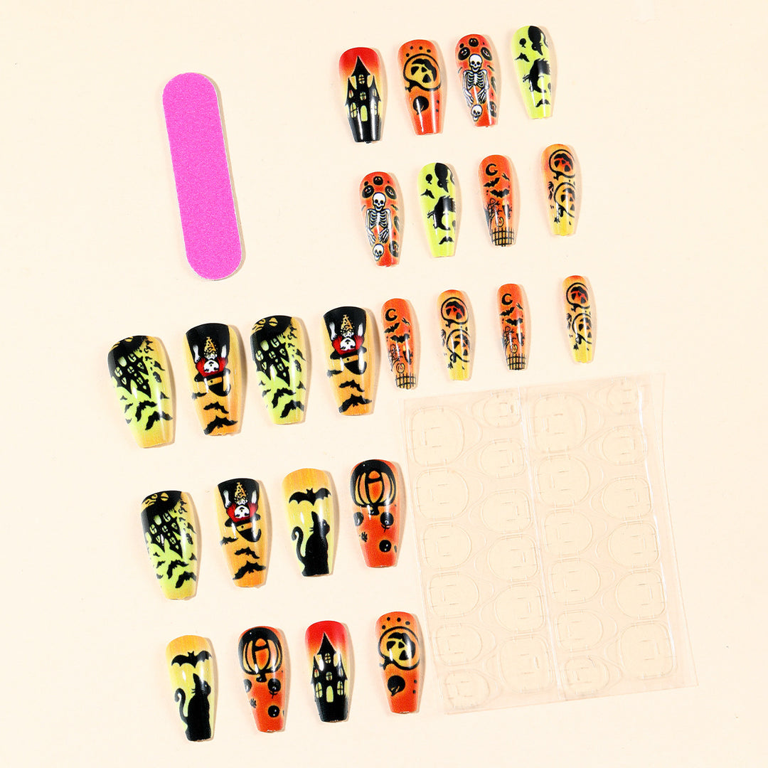 Halloween-Themed 3D Nail Art Extensions Bowlift 1789713455