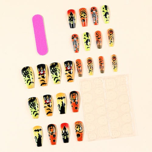 Halloween-Themed 3D Nail Art Extensions Bowlift 1789713455