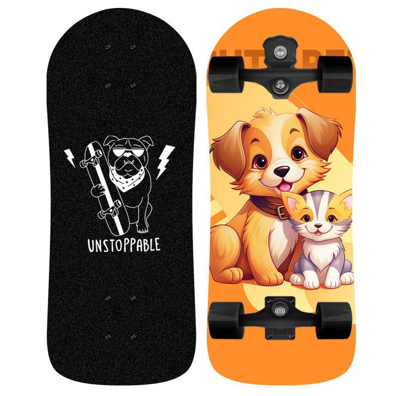 Kids Cartoon-Themed Skateboard Bowlift